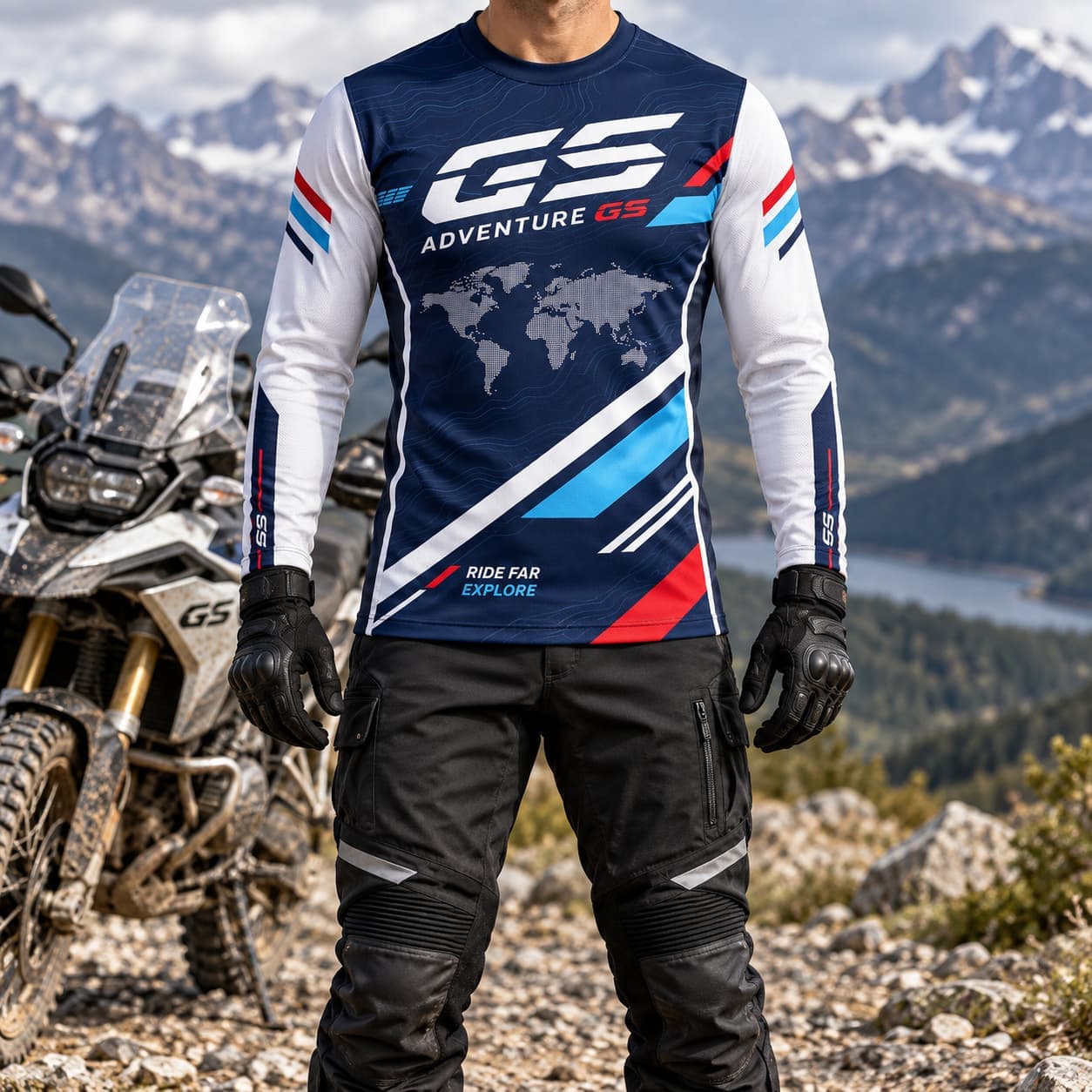 Outdoor Adventure Outfit - T-shirt pour homme GS Adventure, maillot