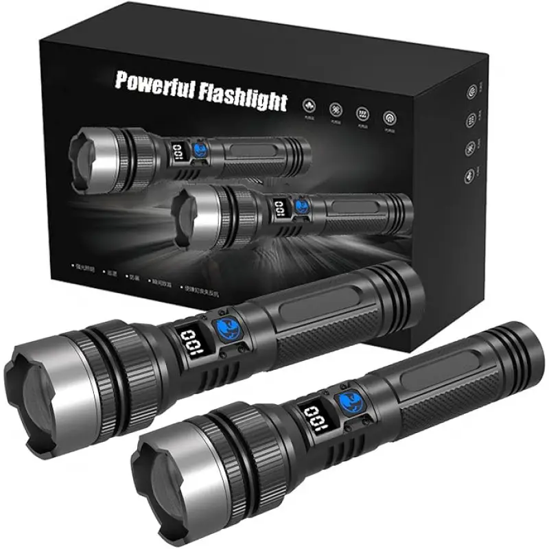 Outdoor Adventure Trips - Lampe de poche Rechargeable Ultra lumineuse,