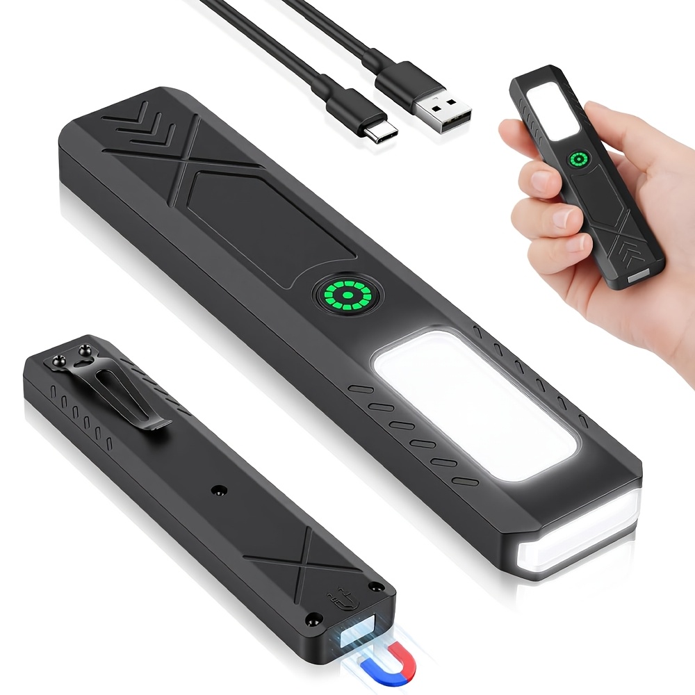 Outdoor Adventure Trips - Lampe de poche LED rechargeable 600LM,