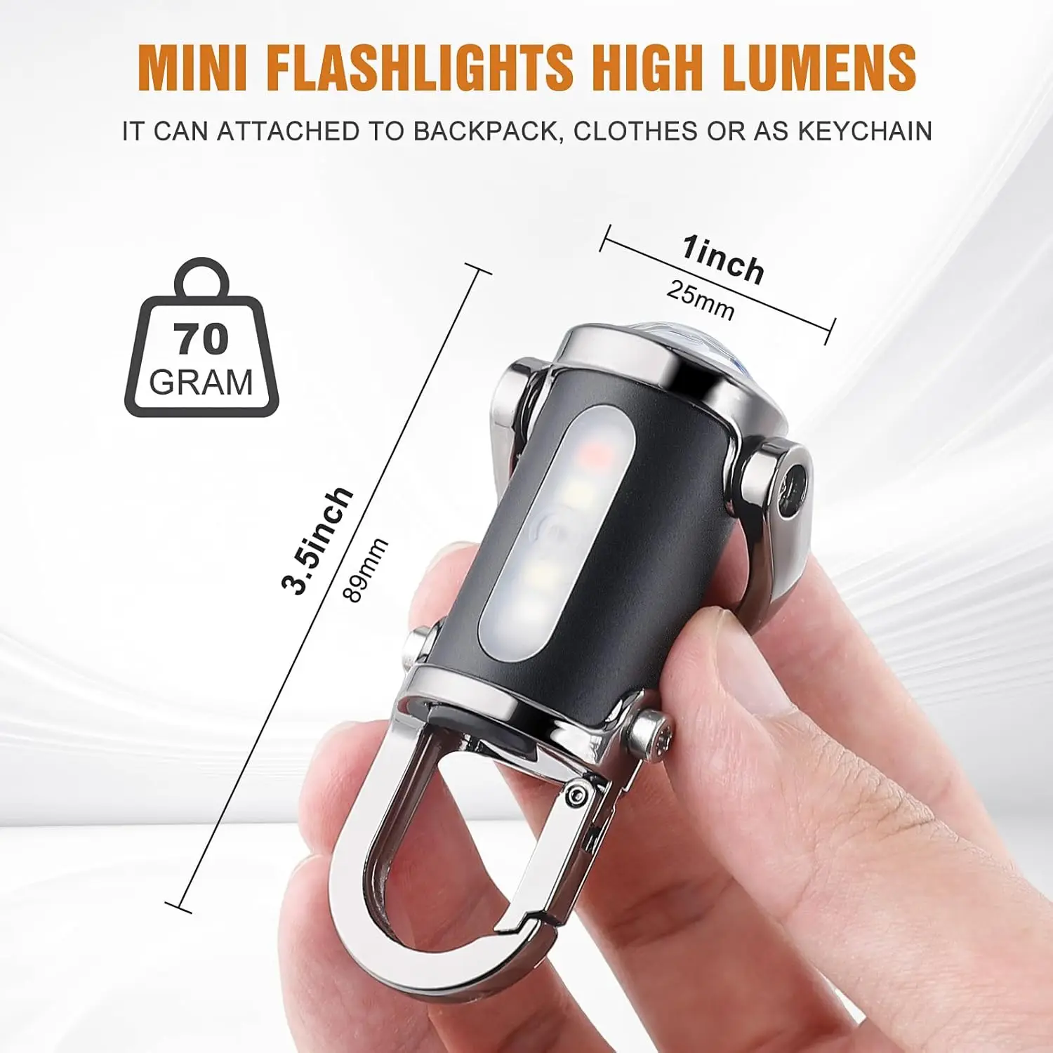 Mini lampe de poche porte-clés - Outdoor Adventure Trips avis et prix