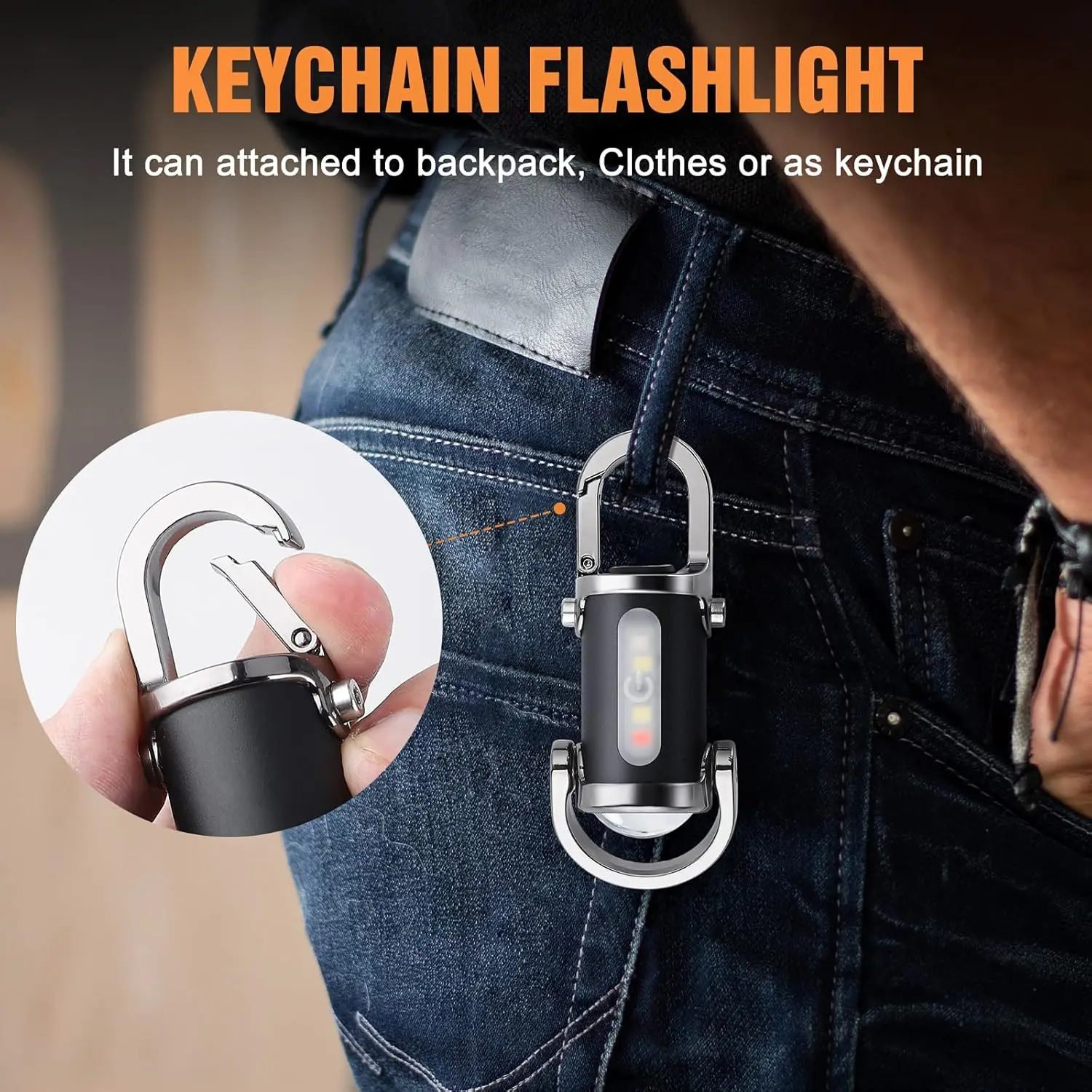 Mini lampe de poche porte-clés - Outdoor Adventure Trips avis et prix