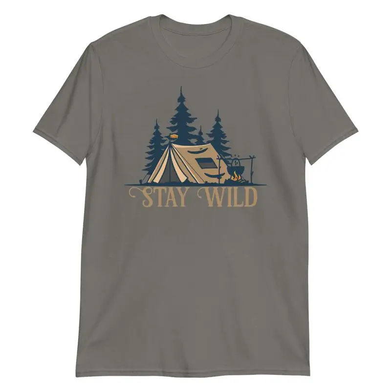 T-shirt Stay Wild, randonnée,  - Outdoor Adventure Backpack avis et prix