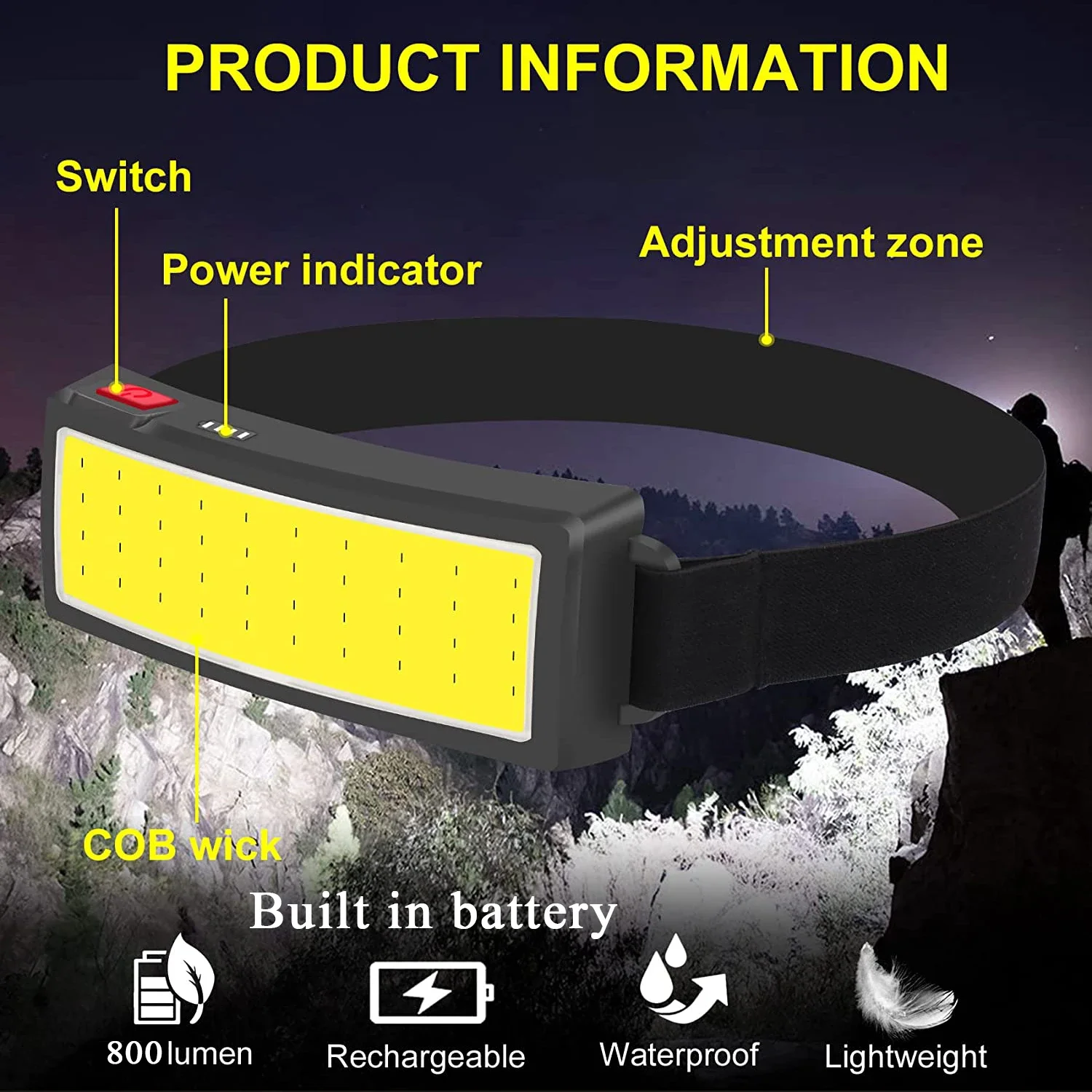 Lampes frontales LED portables - Outdoor Adventure Trips avis et prix