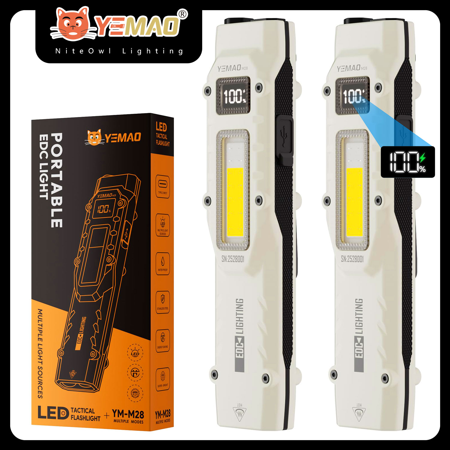 YEMAO M28 Super Lumineux EDC L - Outdoor Adventure Trips avis et prix
