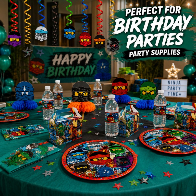 Ensemble de Décorations pour F - Outdoor Adventure Birthday Party avis et prix